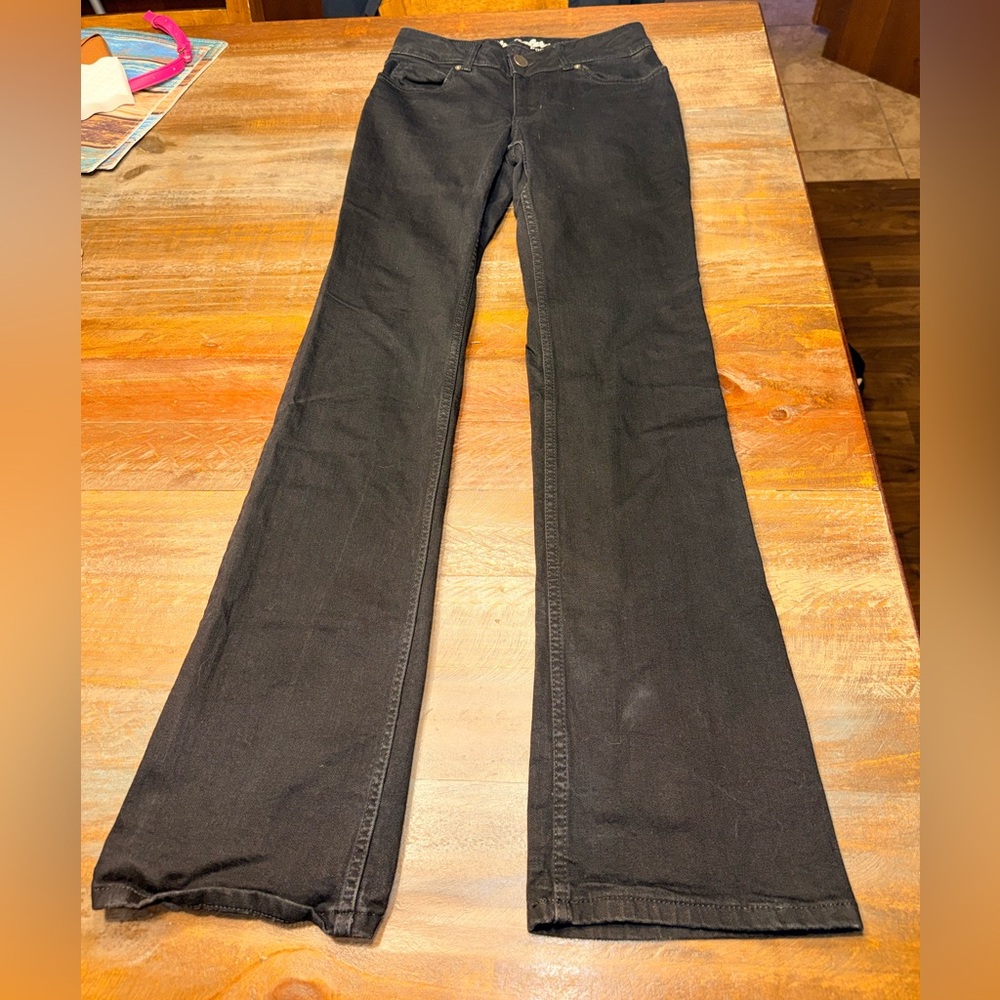 Wrangler Women's Boot Cut Black Jeans